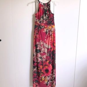 London Times Floral Maxi Dress